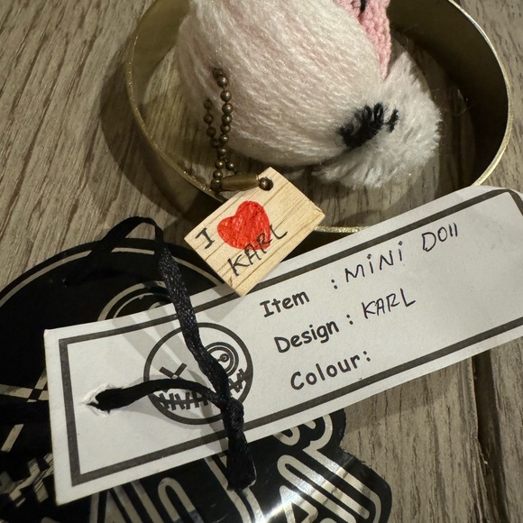 BNWT KARL LAGERFELD MININDOLL RARE COLLECTIBLE - Picture 3 of 4